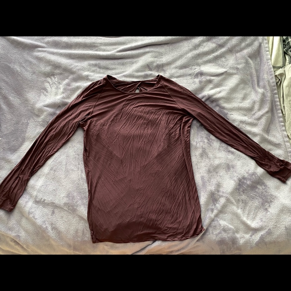 Lululemon Athletic Long sleeve top size 10